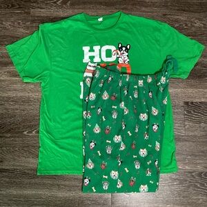 Holiday pajama set
